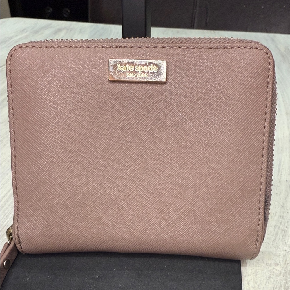 Kate Spade Blush Zip-Around Wallet